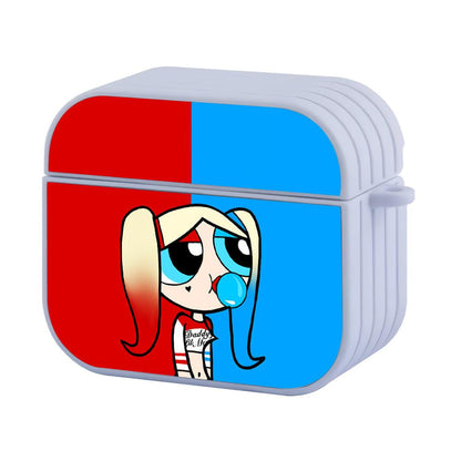 Harley Quinn as a Powerpuff Girl Apple Airpods 4 Case White