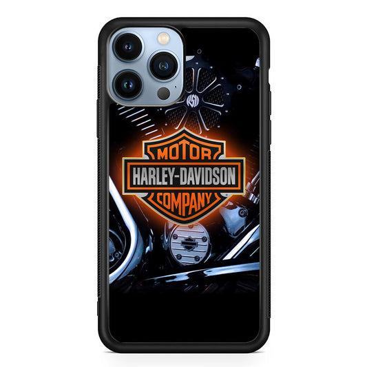 Harley Davidson Light Up The Engine iPhone 15 Pro Case - Carneyforia