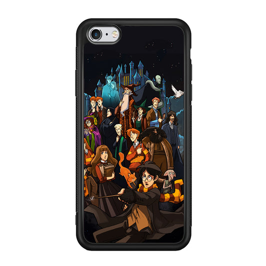 Harry Potter People in Cartoon Layer iPhone 6 Plus | 6s Plus Case