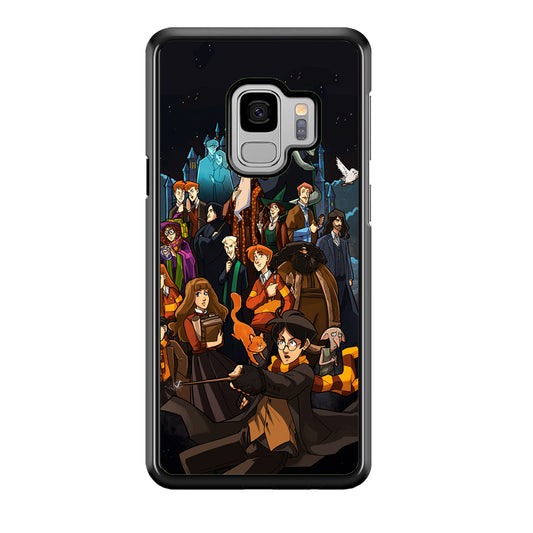 Harry Potter People in Cartoon Layer Samsung Galaxy S9 Case