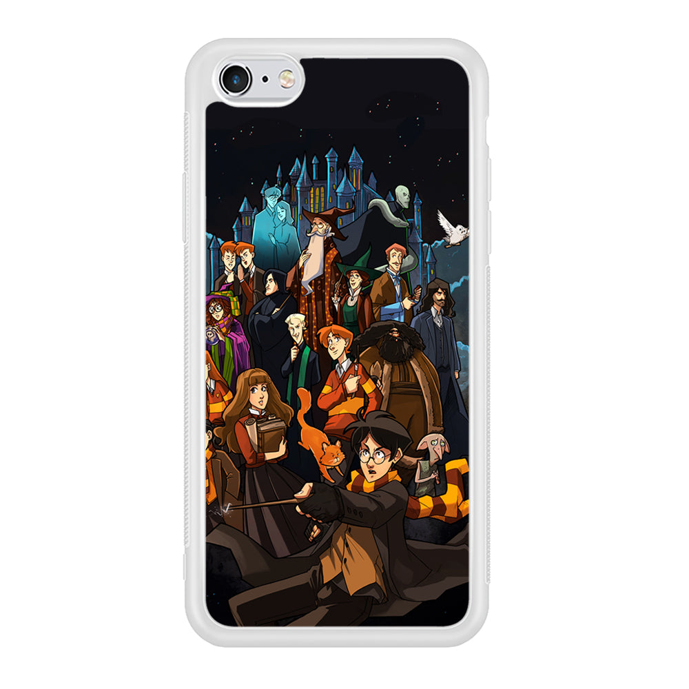 Harry Potter People in Cartoon Layer iPhone 6 Plus | 6s Plus Case