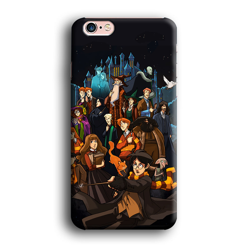 Harry Potter People in Cartoon Layer iPhone 6 Plus | 6s Plus Case