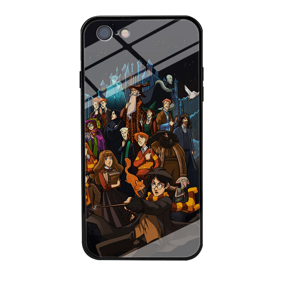 Harry Potter People in Cartoon Layer iPhone 6 Plus | 6s Plus Case