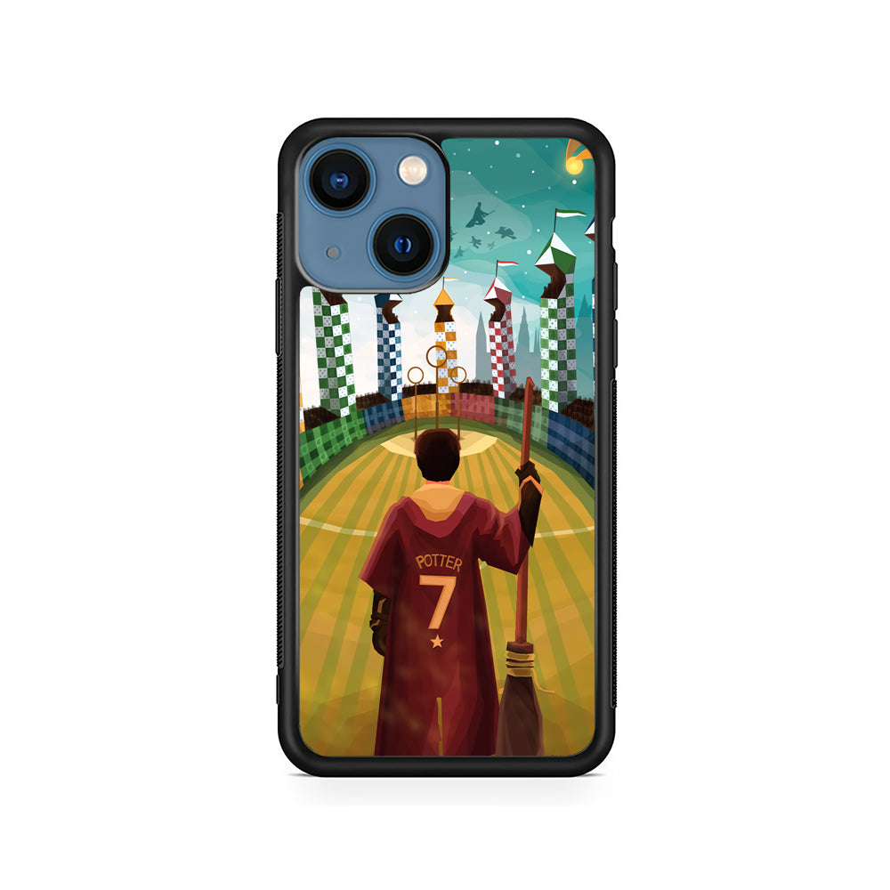 Harry Potter Quidditch Number 7 iPhone 14 Case