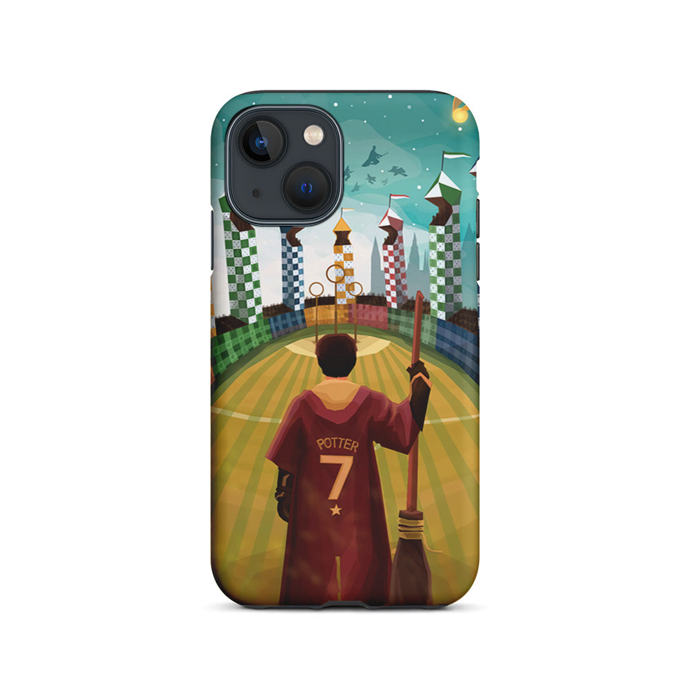 Harry Potter Quidditch Number 7 iPhone 14 Case