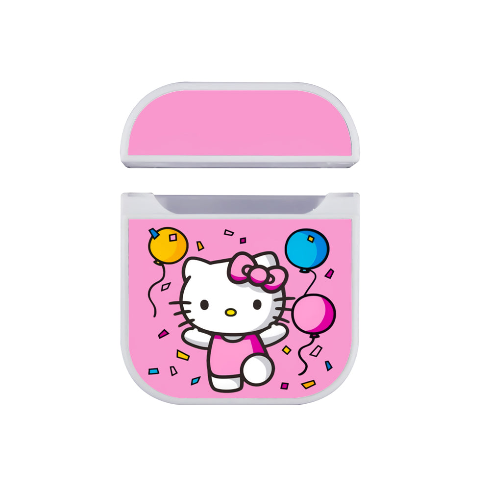 Hello Kitty Birthday Surprise Apple Airpods Case White