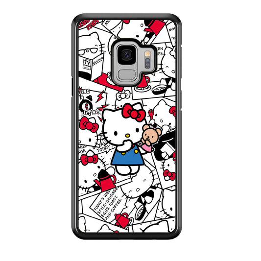 Hello Kitty Busy in The Kitchen Samsung Galaxy S9 Case