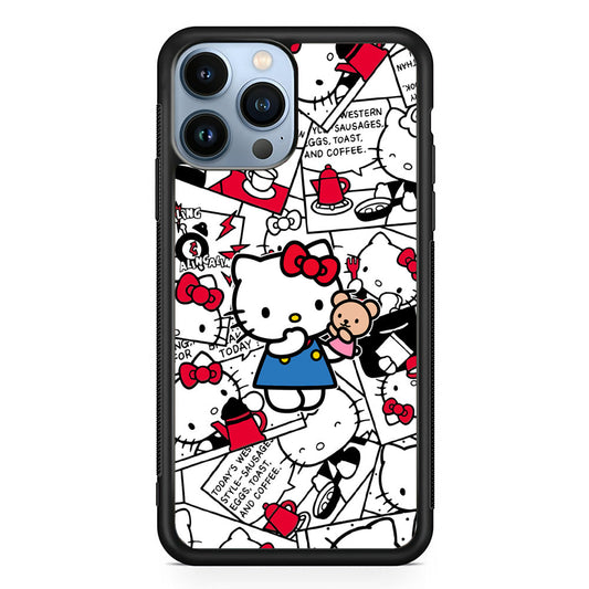 Hello Kitty Busy in The Kitchen iPhone 15 Pro Case - Carneyforia