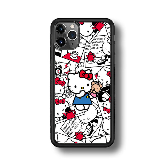 Hello Kitty Busy in The Kitchen iPhone 11 Pro Case