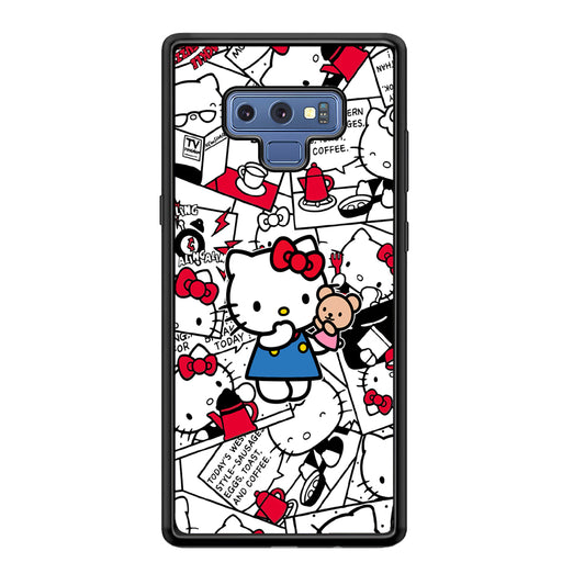 Hello Kitty Busy in The Kitchen Samsung Galaxy Note 9 Case