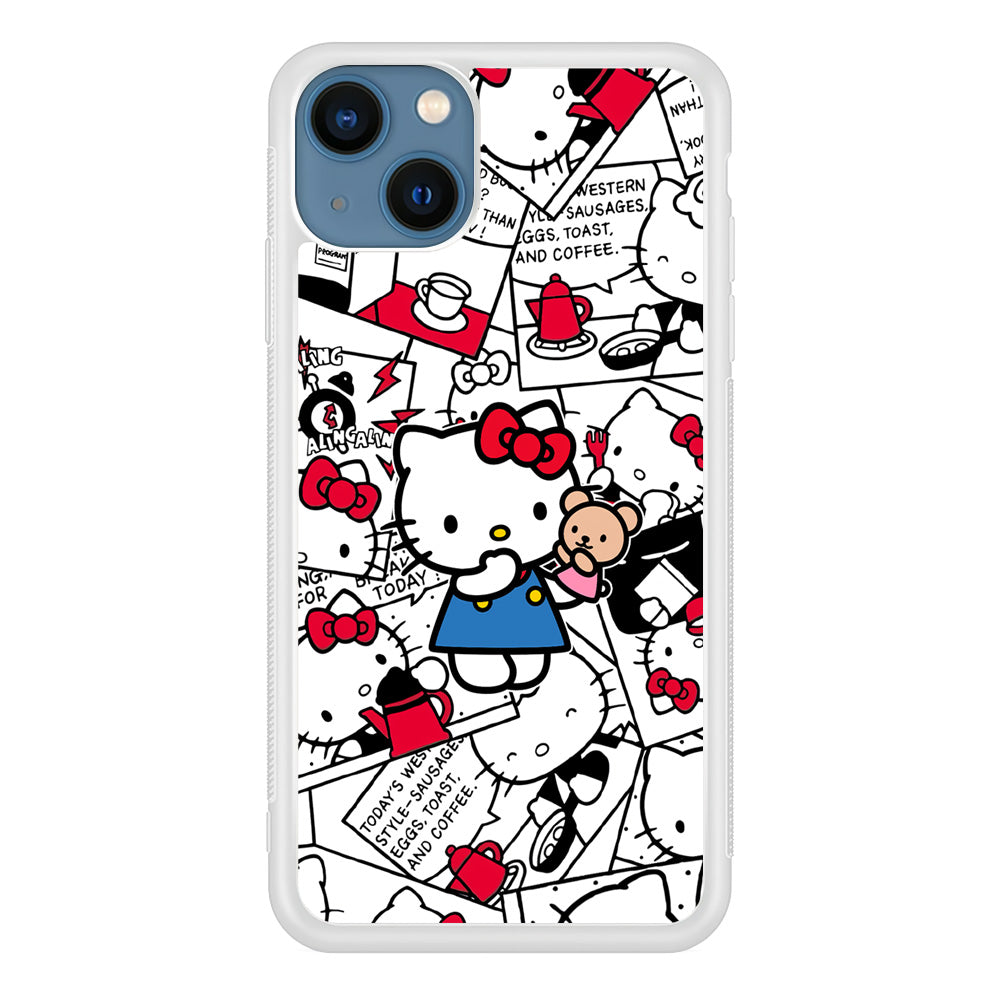 Hello Kitty Busy in The Kitchen IPhone 13 Case