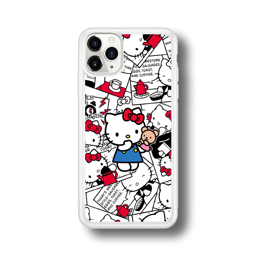 Hello Kitty Busy in The Kitchen iPhone 11 Pro Case
