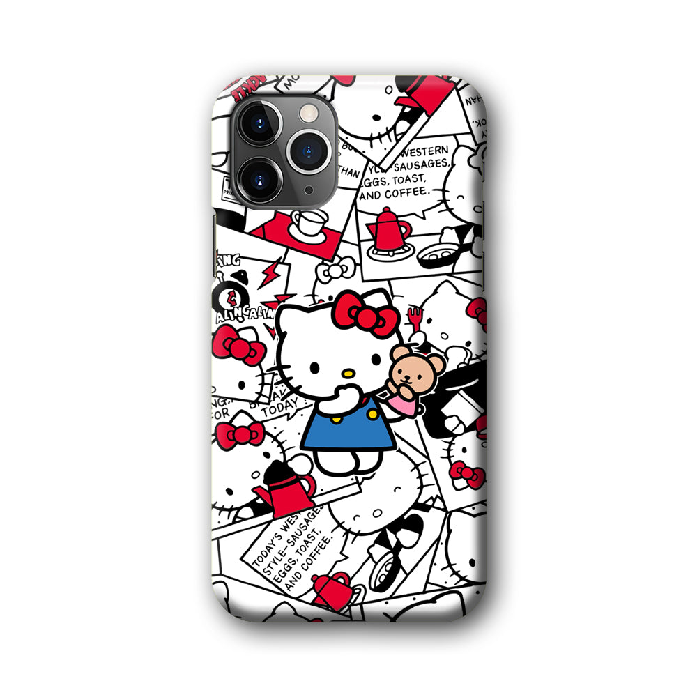Hello Kitty Busy in The Kitchen iPhone 11 Pro Case
