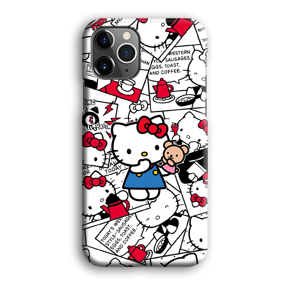 Hello Kitty Busy in The Kitchen iPhone 12 Pro Max Case