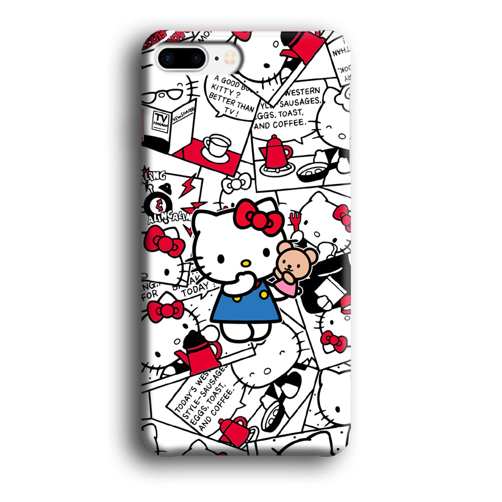 Hello Kitty Busy in The Kitchen iPhone 8 Plus Case