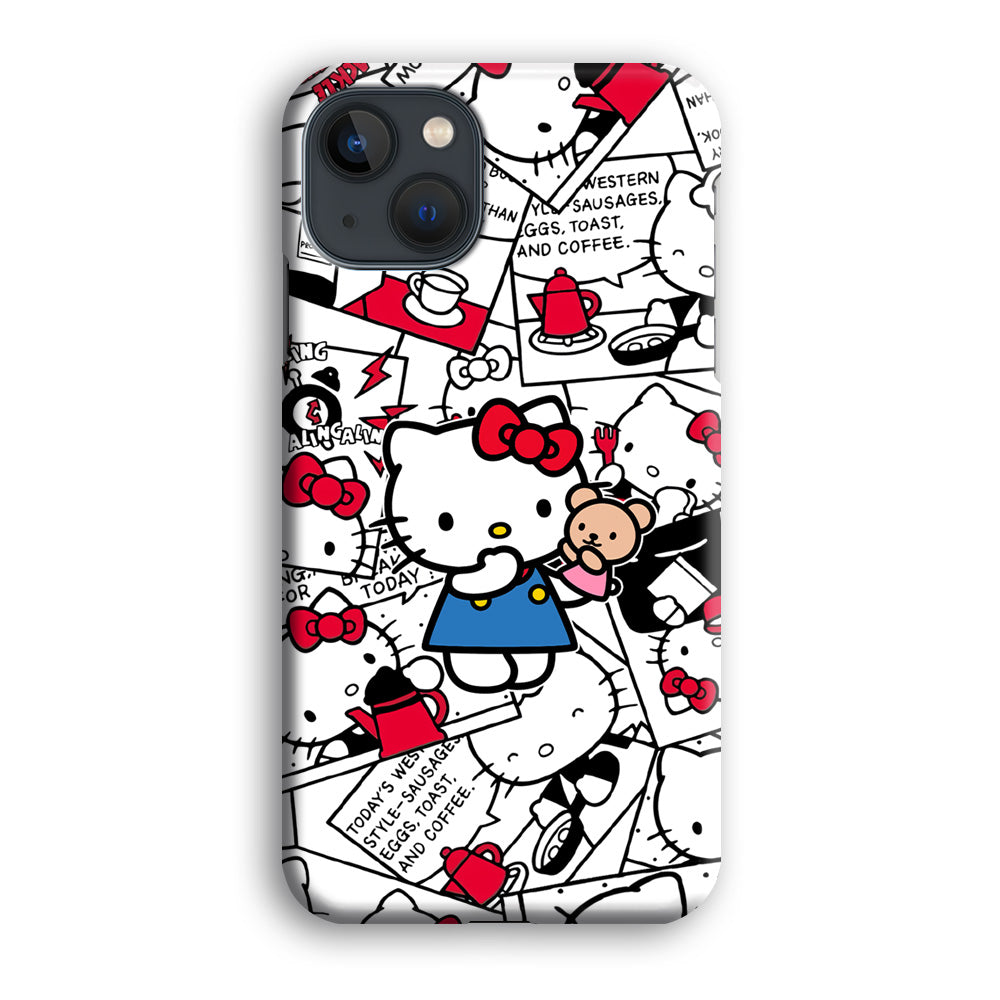 Hello Kitty Busy in The Kitchen IPhone 13 Case