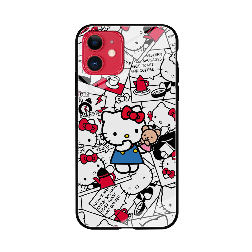 Hello Kitty Busy in The Kitchen iPhone 11 Case