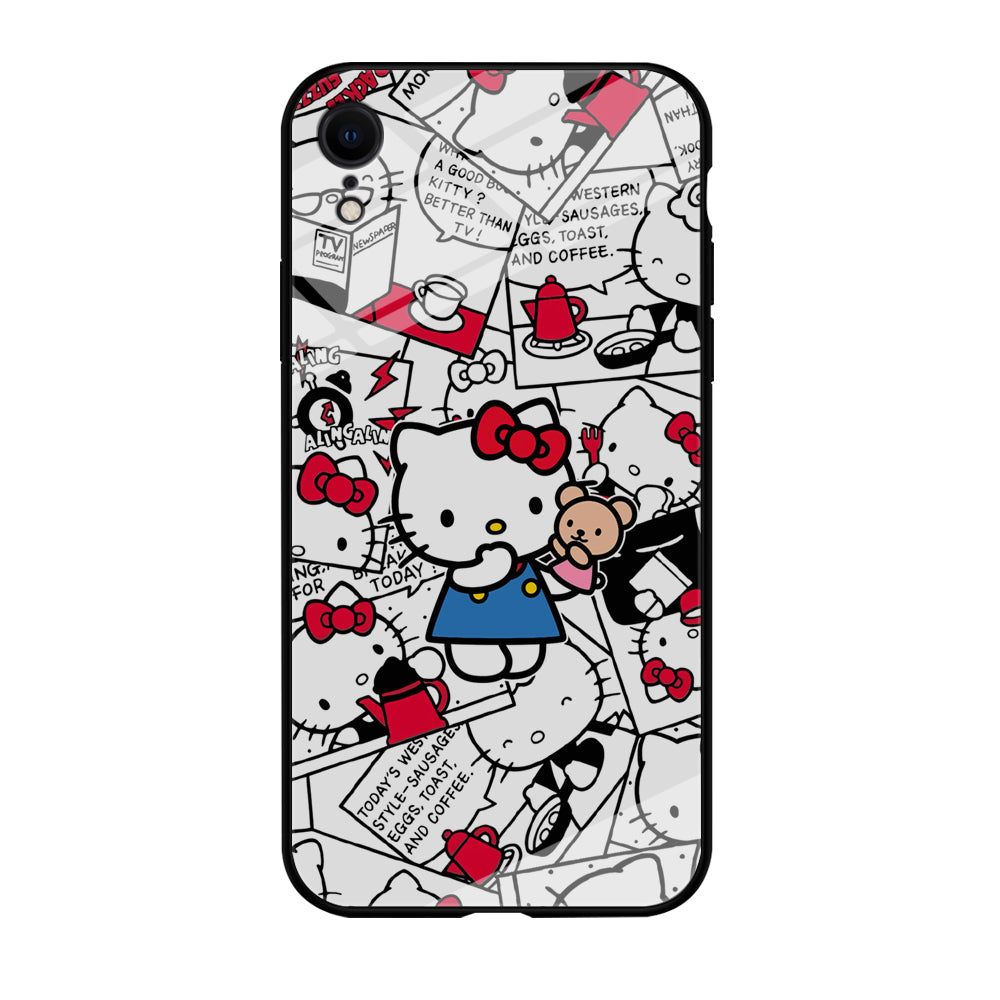 Hello Kitty Busy in The Kitchen iPhone XR Case