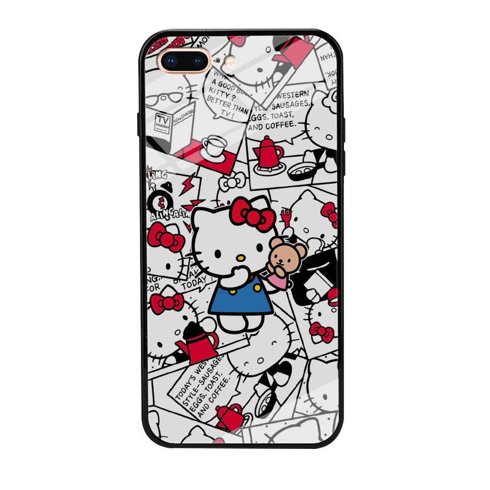 Hello Kitty Busy in The Kitchen iPhone 8 Plus Case