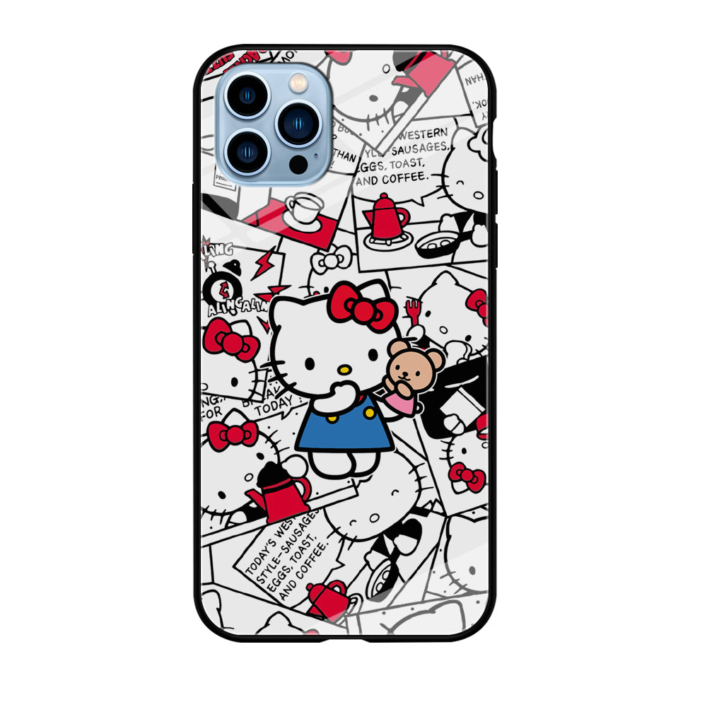 Hello Kitty Busy in The Kitchen iPhone 12 Pro Case