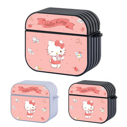Hello Kitty Cute Photographer in Action Apple Airpods 4 Case