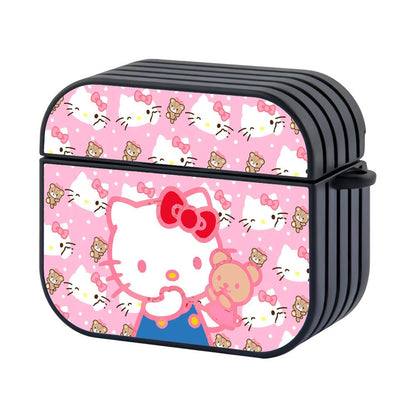 Hello Kitty Dolls and All The Joy Apple Airpods 4 Case Black