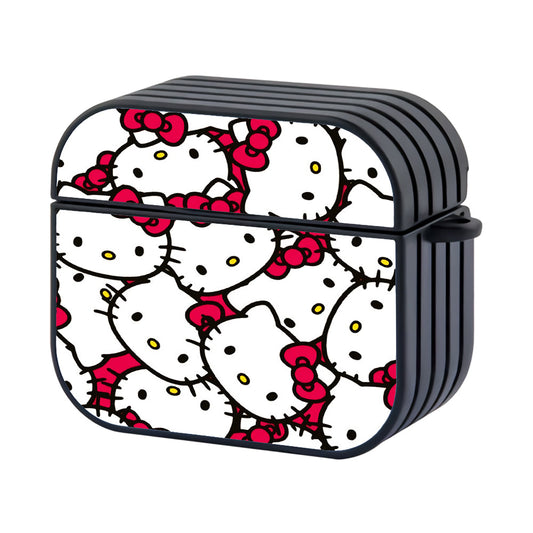Hello Kitty Doodle Head Of Icon Apple Airpods 3 Case