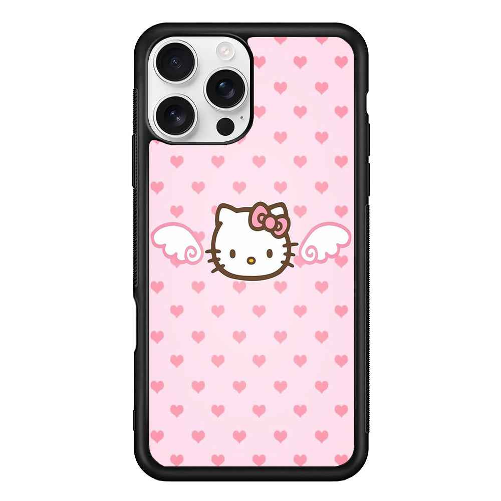 Hello Kitty Love Pink iPhone 16 Pro Max Case