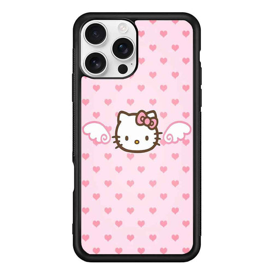 Hello Kitty Love Pink iPhone 16 Pro Max Case