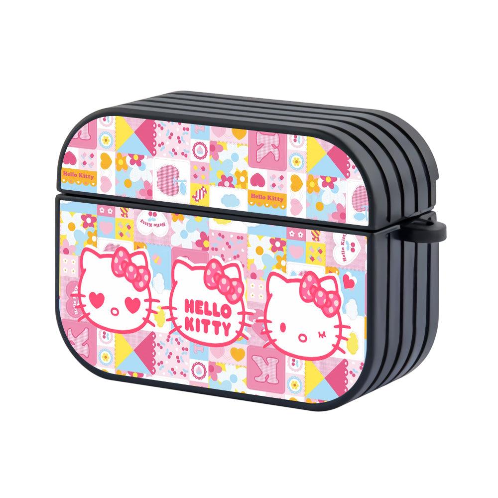 Hello Kitty Lovely Expression Apple Airpods Pro Case Black
