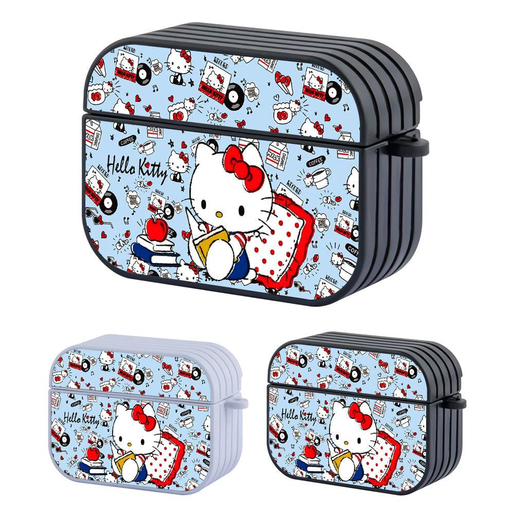 Hello Kitty Open Minds by Reading Apple Airpods Pro 3 Case