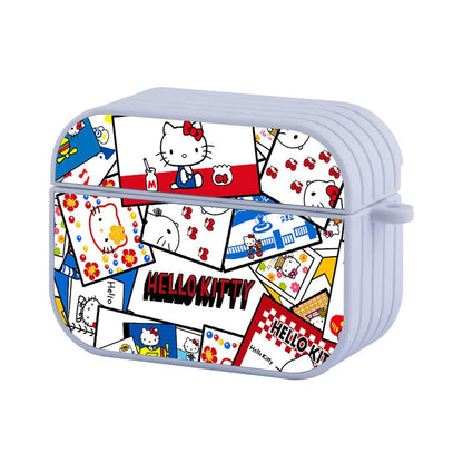 Hello Kitty Paper of Remembrance Apple Airpods Pro 3 Case-White-Carneyforia