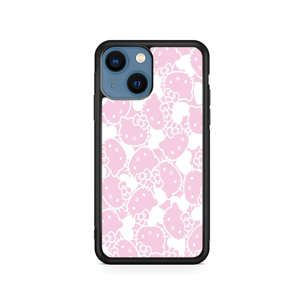 Hello Kitty Pink White iPhone 14 Case