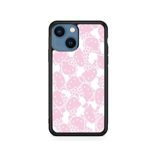 Hello Kitty Pink White iPhone 15 Plus Case - Carneyforia