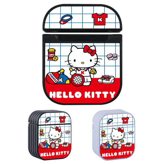 Hello Kitty Tennis Equipment Apple Airpods Case