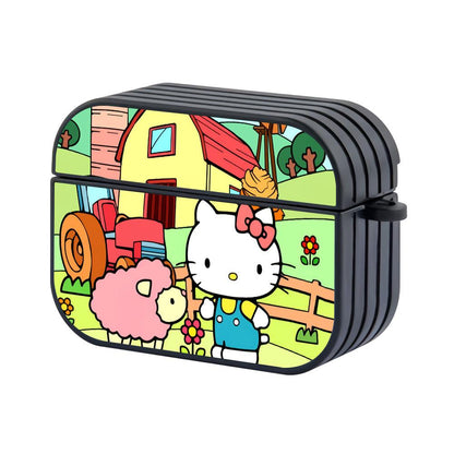 Hello Kitty Visit to the Ranch Apple Airpods Pro Case Black