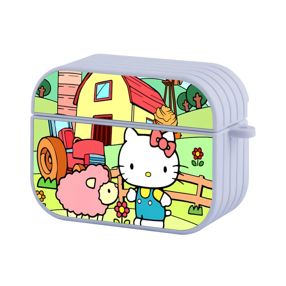 Hello Kitty Visit to the Ranch Apple Airpods Pro Case White