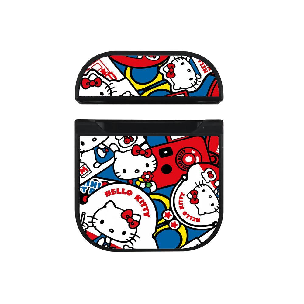 Hello Kitty at Photo Studio Apple Airpods Case Black