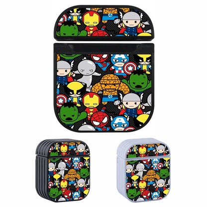 Heroes Avengers Cute Chibi Apple Airpods Case