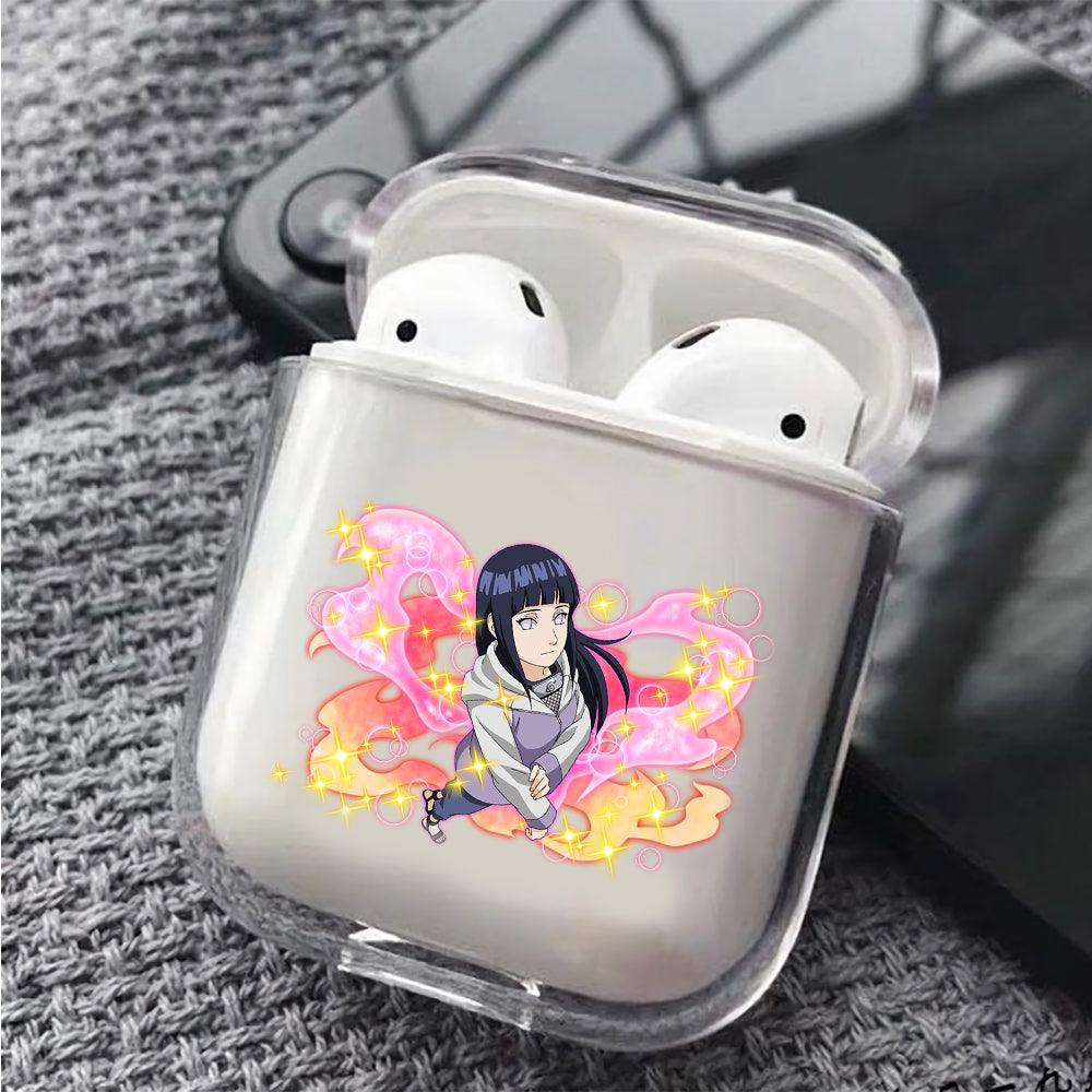 Hinata Hyuuga Beautiful Apple Airpods Clear Case
