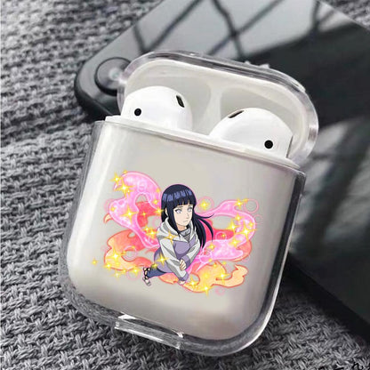Hinata Hyuuga Beautiful Apple Airpods Clear Case