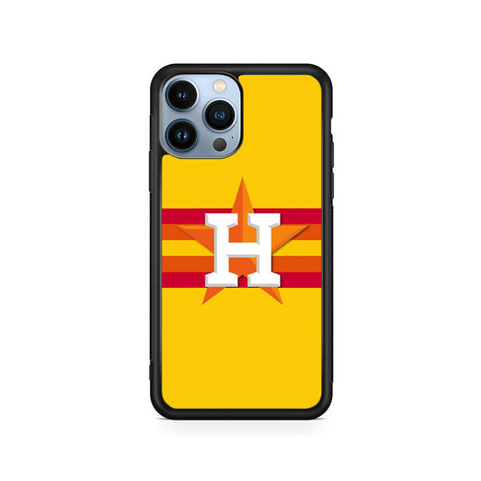 Houston Astros MLB Team iPhone 14 Pro Case