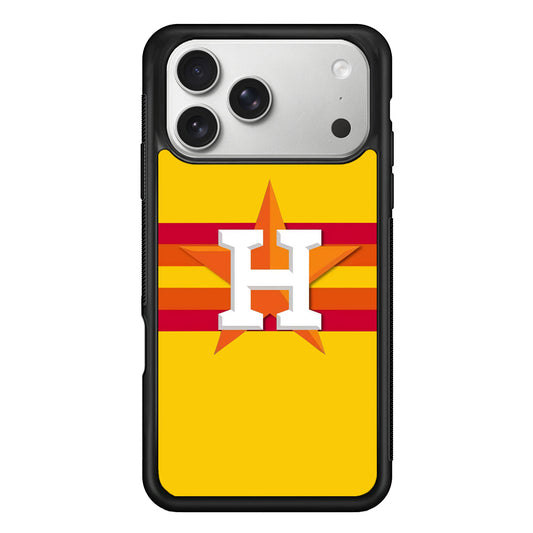 Houston Astros MLB Team iPhone 17 Pro Case