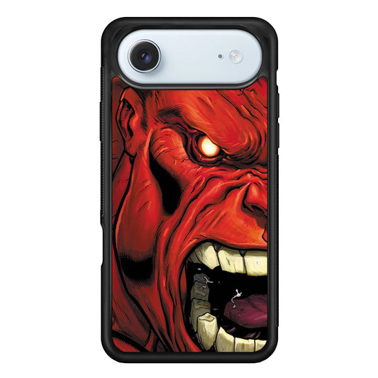 Hulk Red Half Face iPhone 17 Air Case