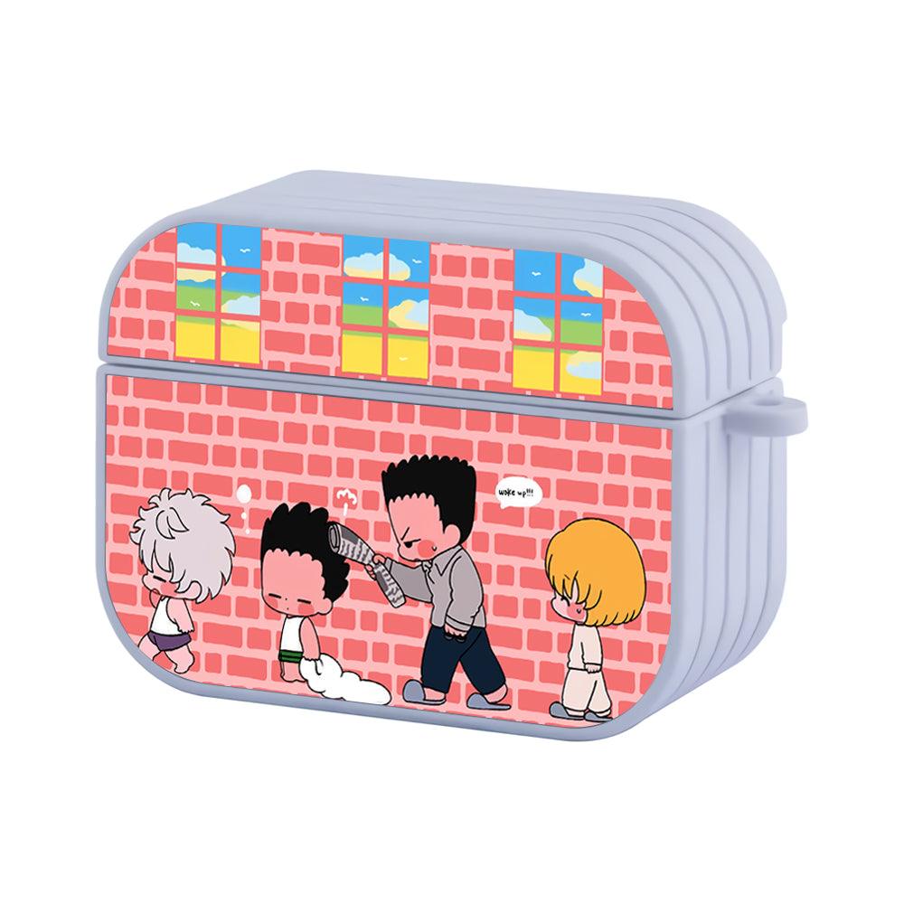Hunter x Hunter Kid Morning Vibes Apple Airpods Pro Case White