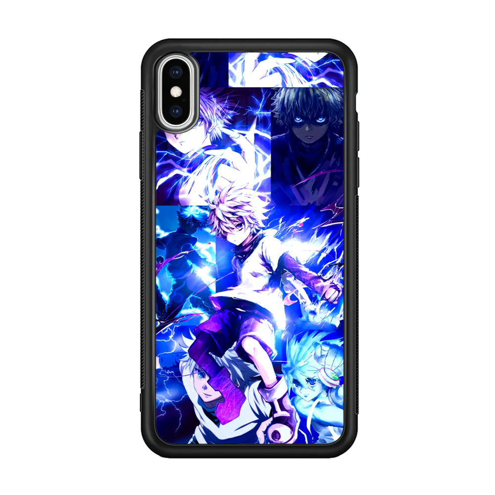 Hunter x Hunter Killua Blue Lightning iPhone XS Case