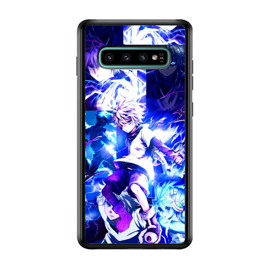 Hunter x Hunter Killua Blue Lightning Samsung Galaxy S10 Case