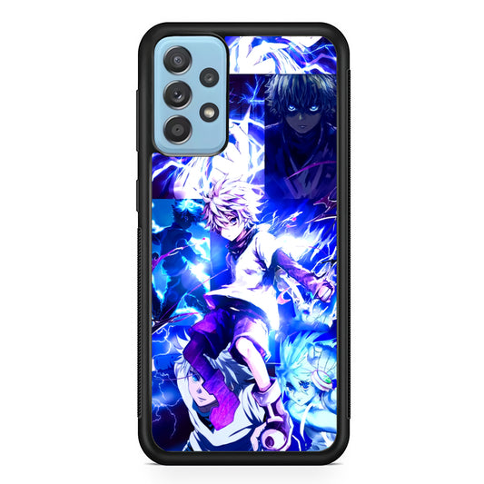 Hunter x Hunter Killua Blue Lightning Samsung Galaxy A72 Case