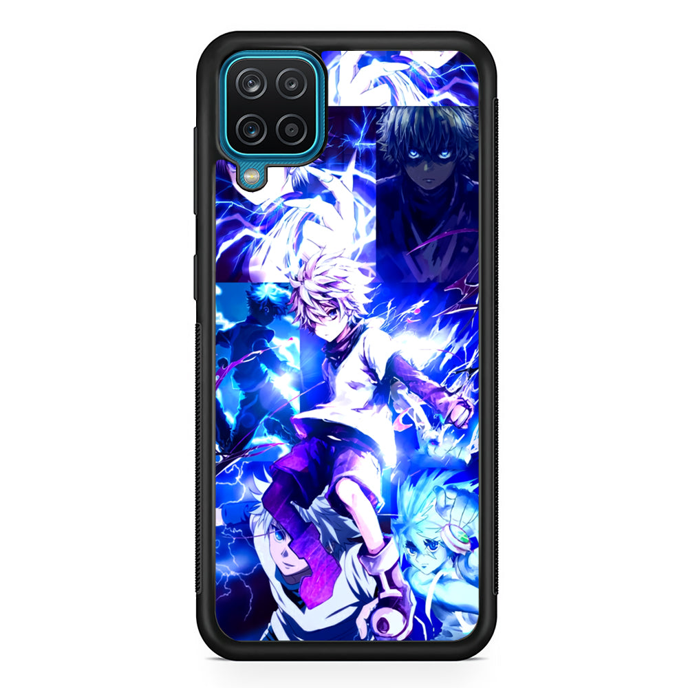 Hunter x Hunter Killua Blue Lightning Samsung Galaxy A12 Case