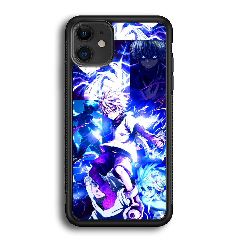 Hunter x Hunter Killua Blue Lightning iPhone 12 Case